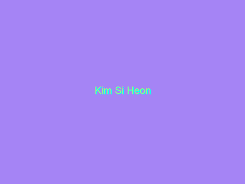 Kim Si Heon