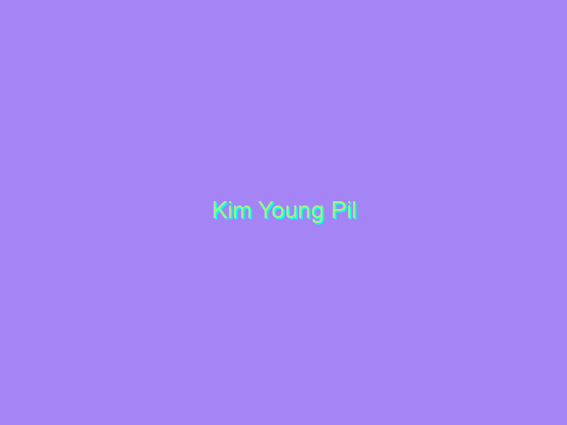 Kim Young Pil