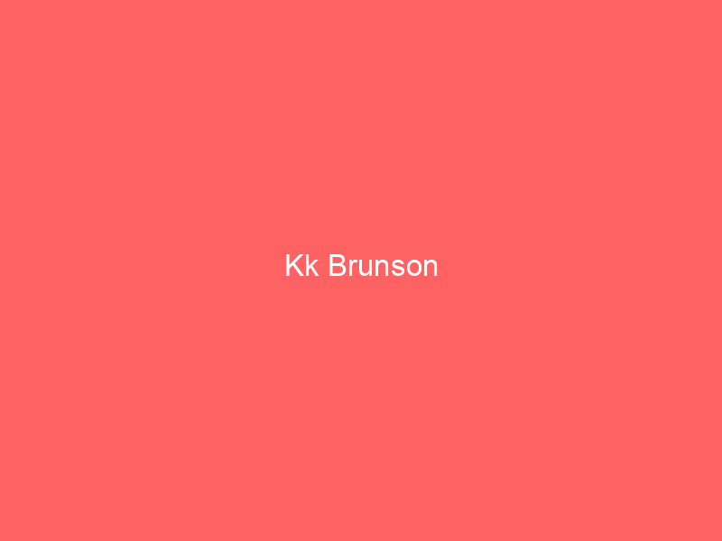 Kk Brunson