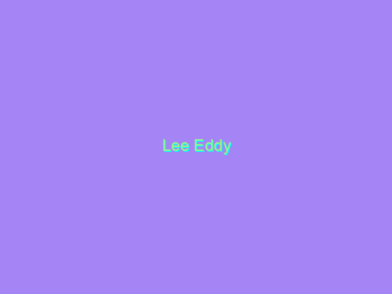 Lee Eddy