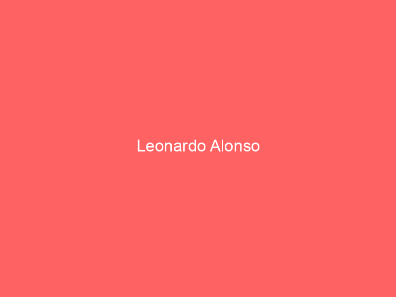 Leonardo Alonso