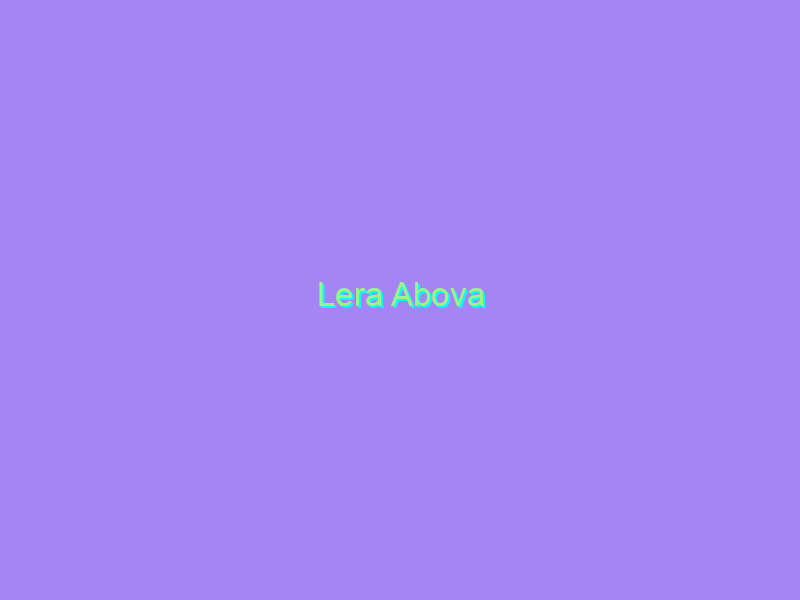 Lera Abova