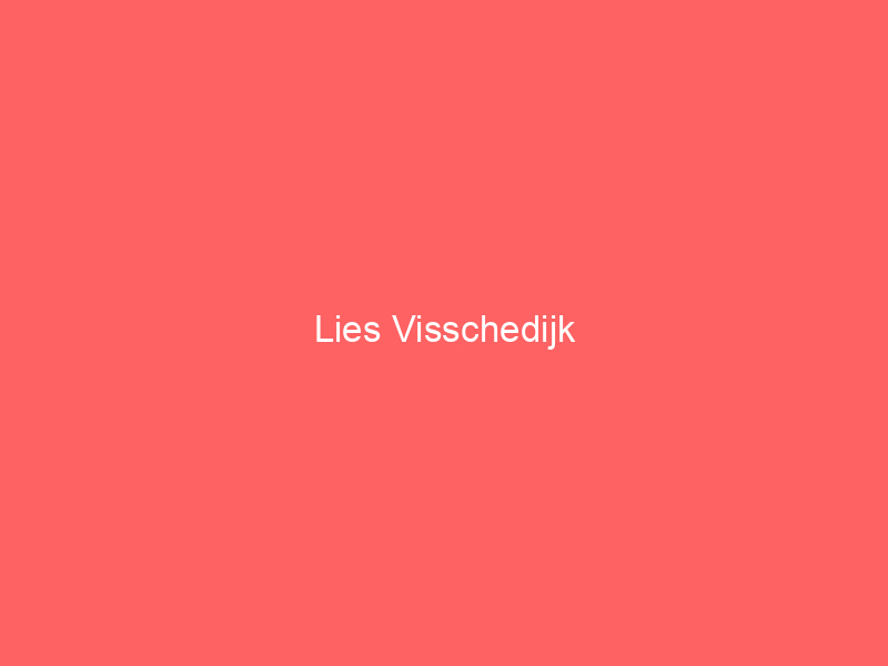 Lies Visschedijk