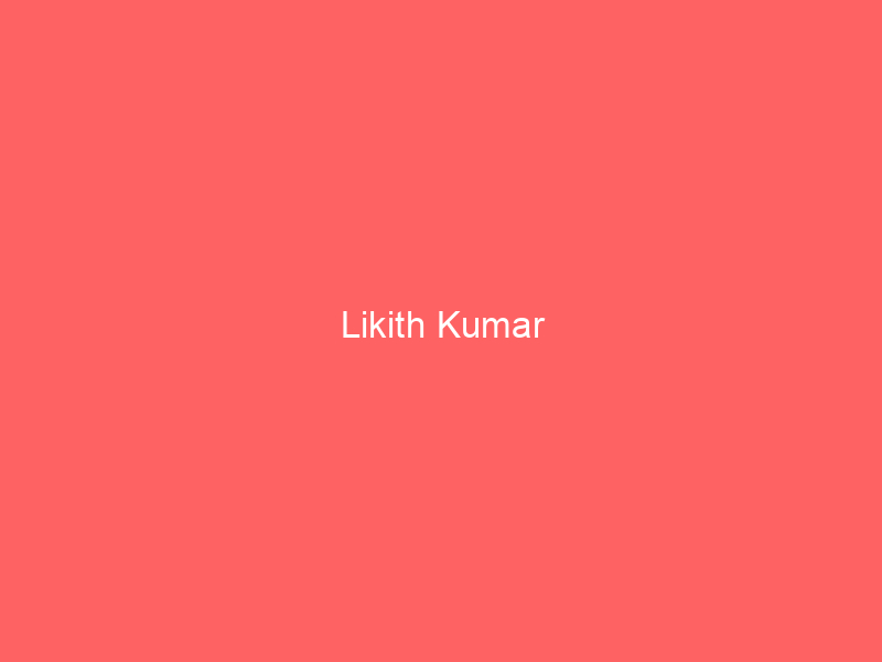 Likith Kumar