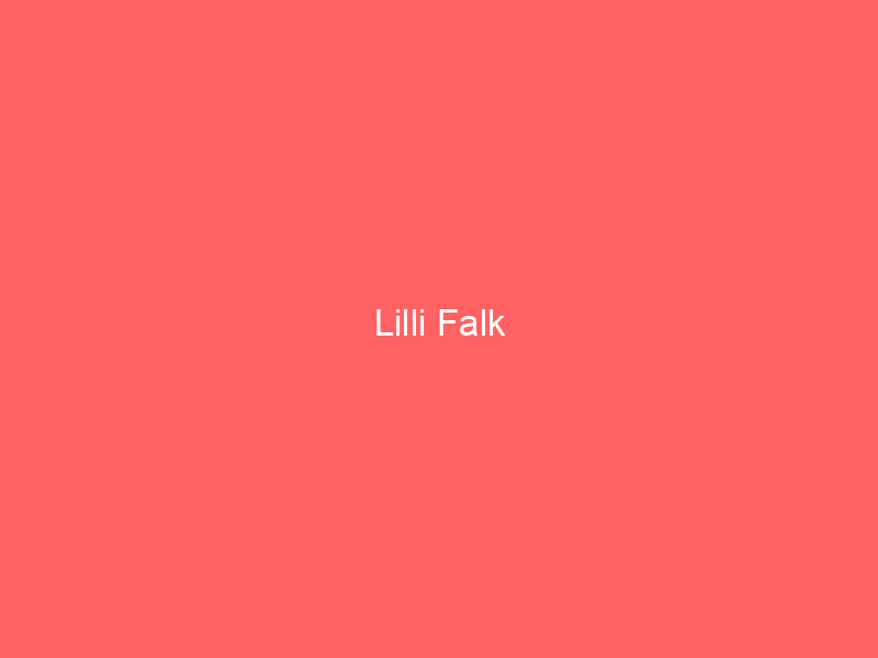 Lilli Falk