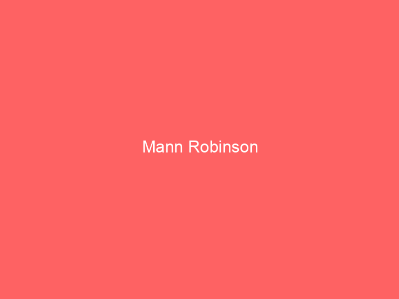 Mann Robinson