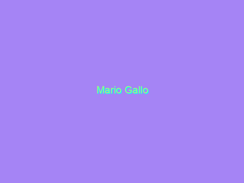Mario Gallo