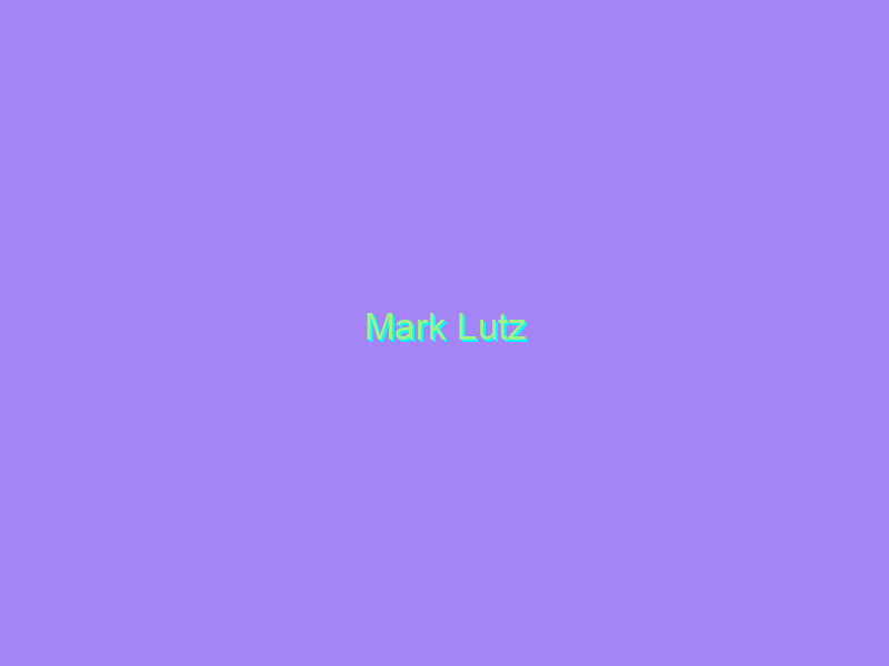 Mark Lutz