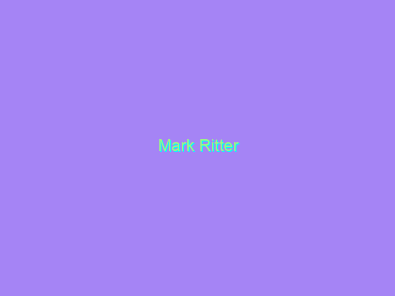 Mark Ritter
