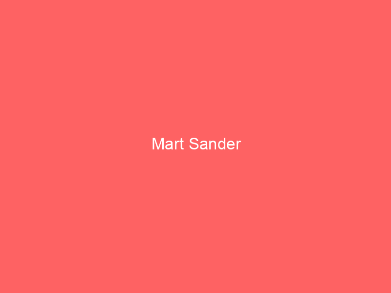 Mart Sander