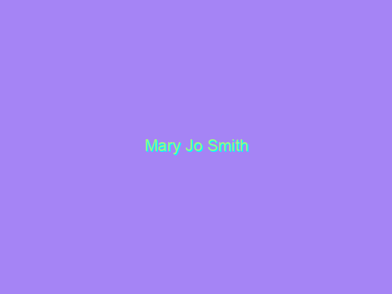 Mary Jo Smith