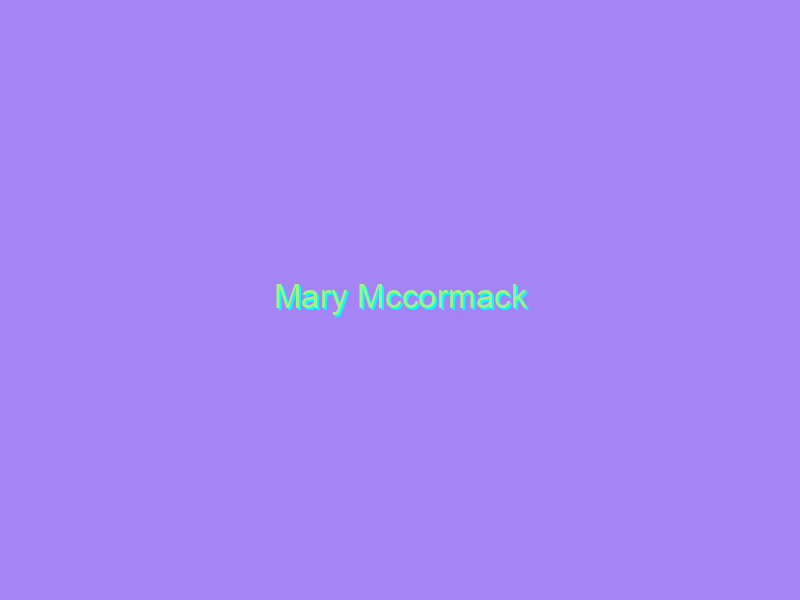 Mary Mccormack