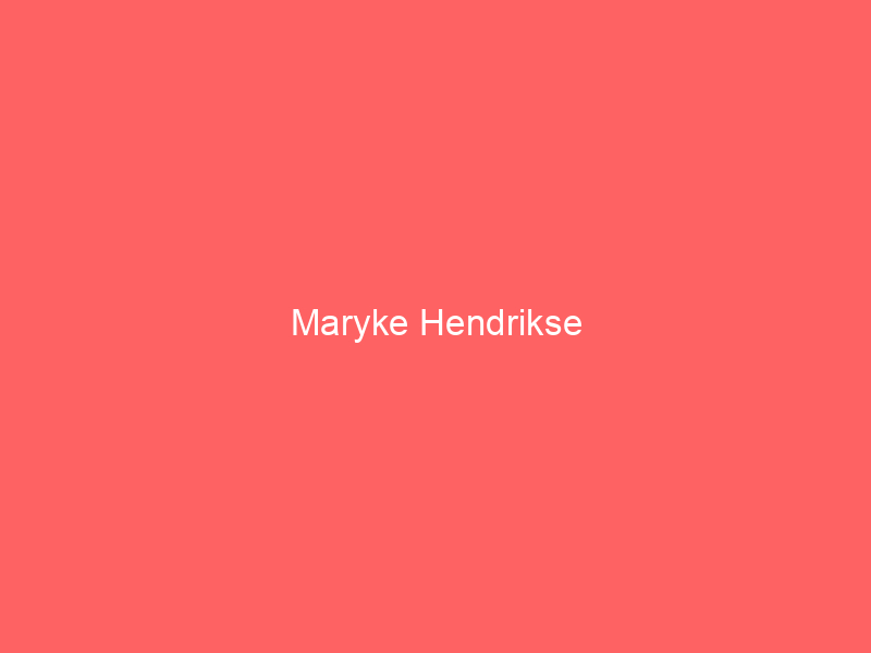 Maryke Hendrikse