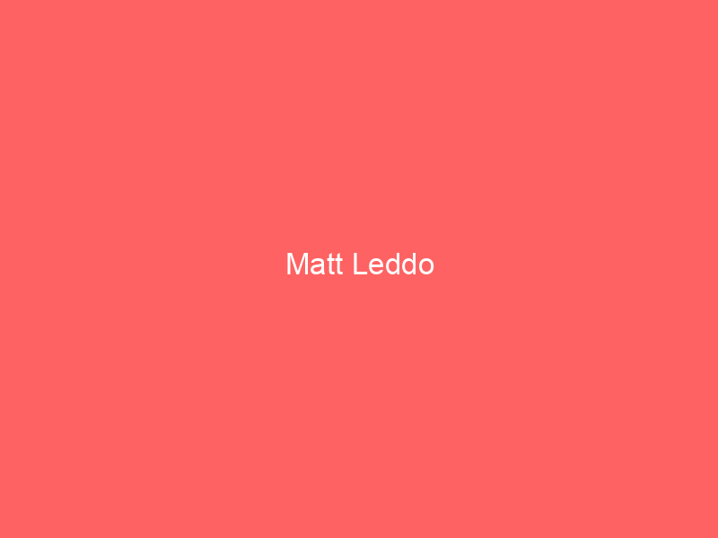 Matt Leddo