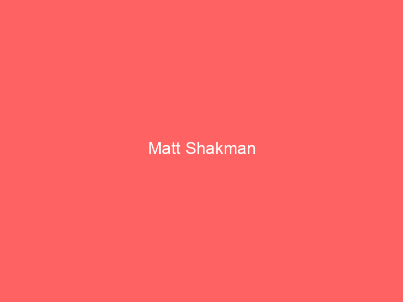 Matt Shakman