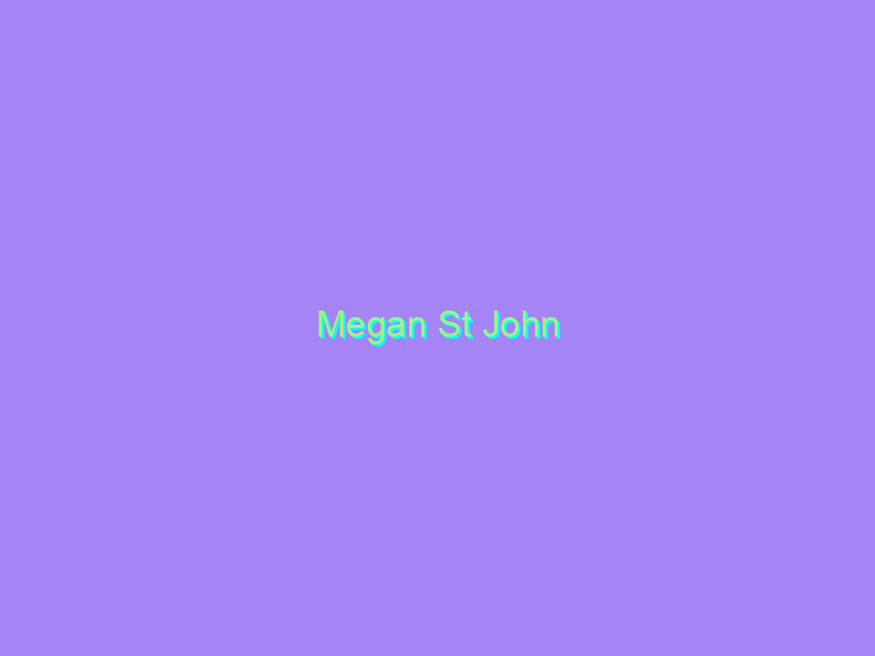 Megan St John