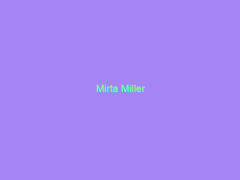 Mirta Miller
