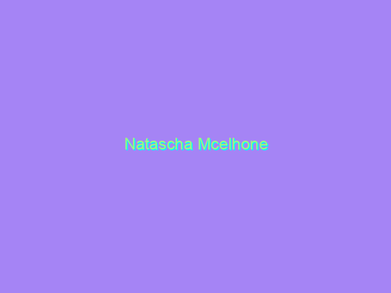 Natascha Mcelhone