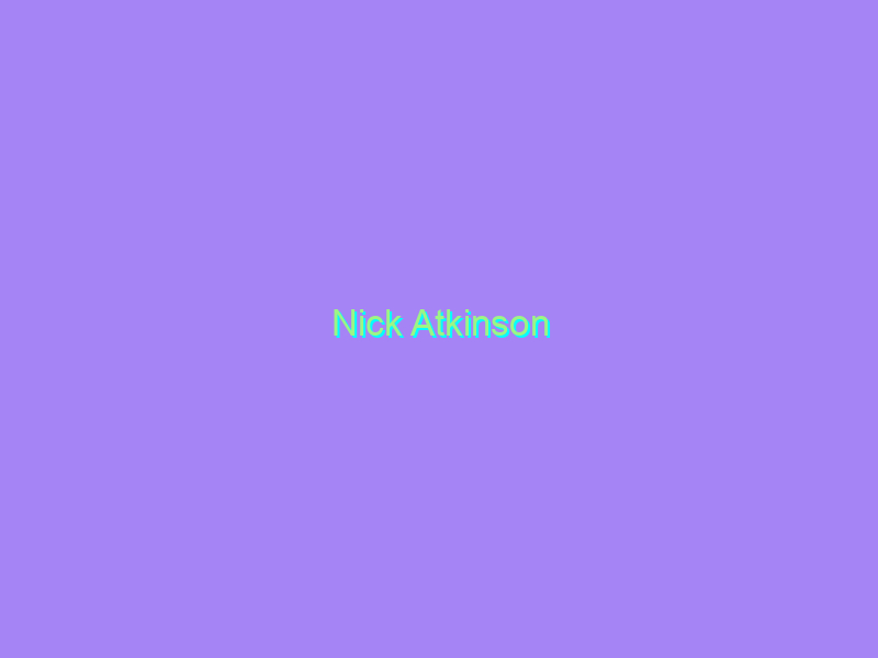 Nick Atkinson