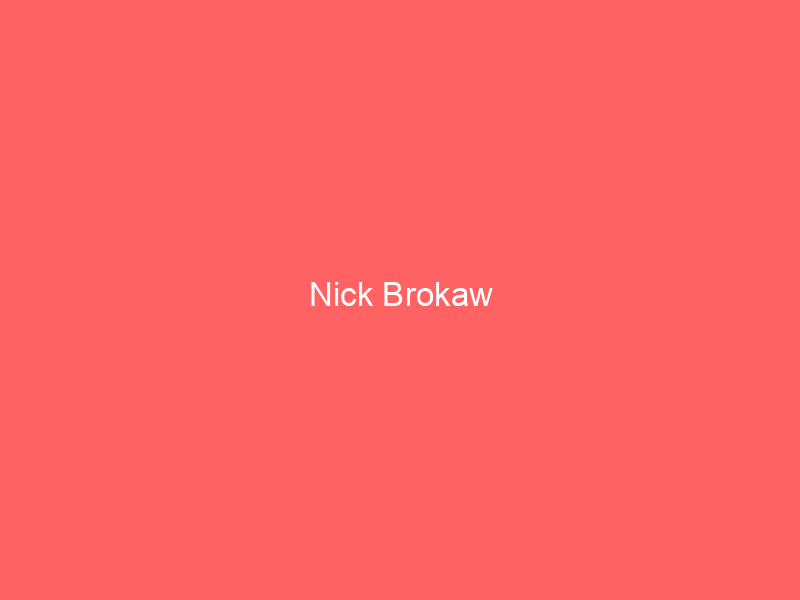 Nick Brokaw