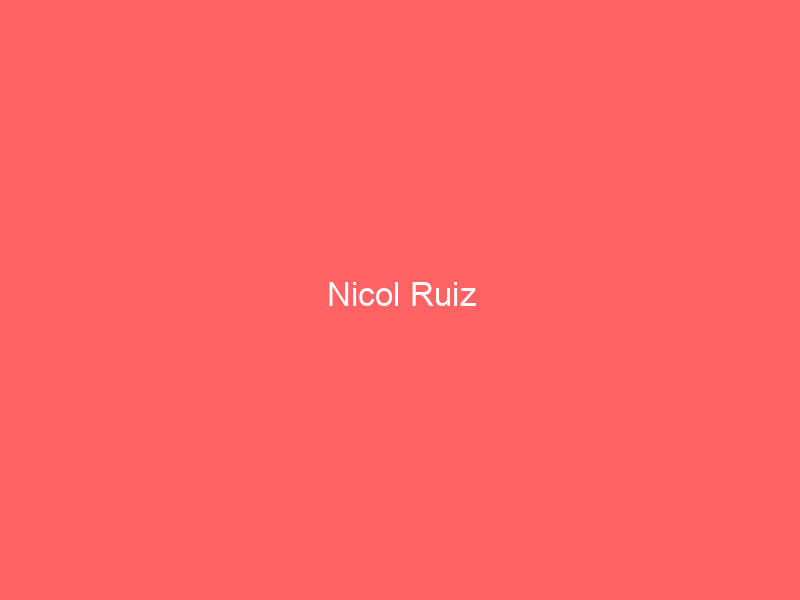 Nicol Ruiz