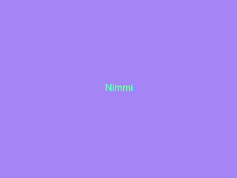 Nimmi