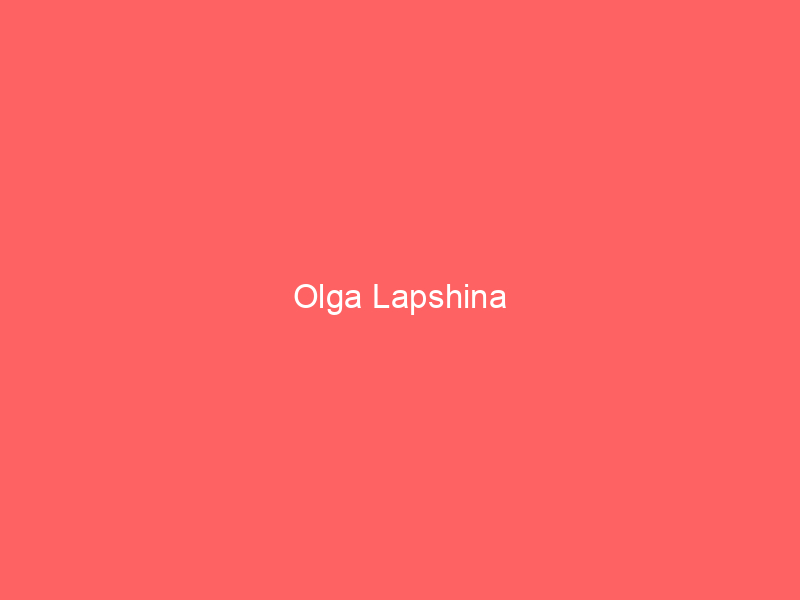 Olga Lapshina