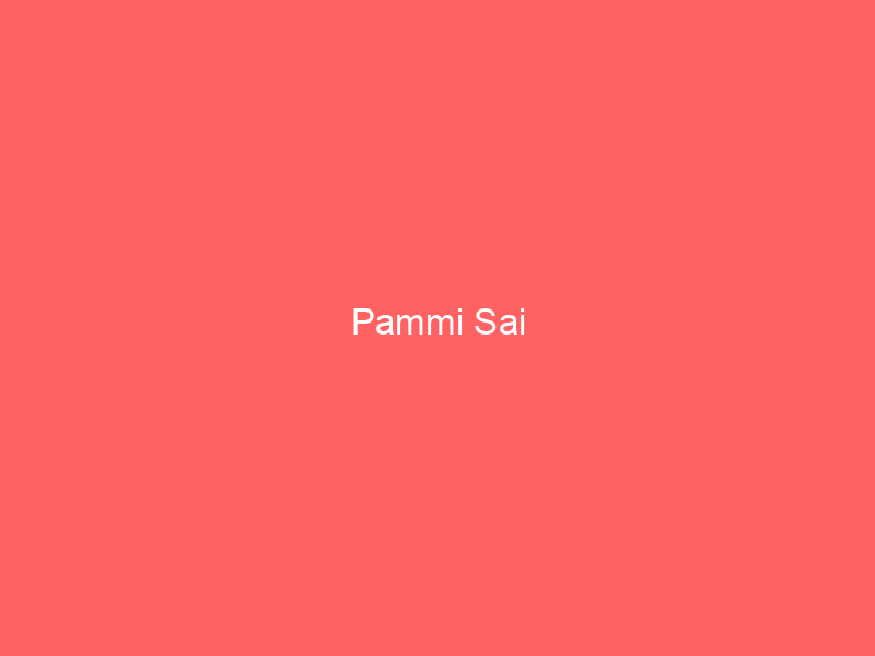 Pammi Sai