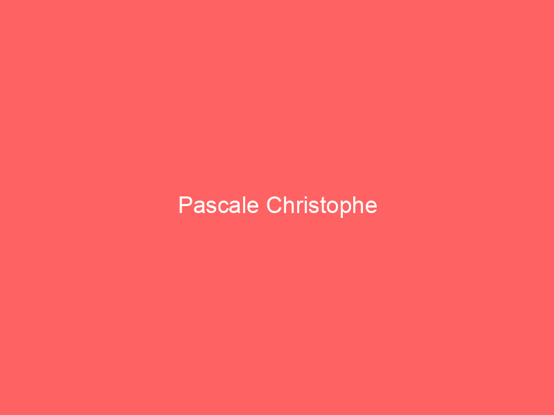 Pascale Christophe