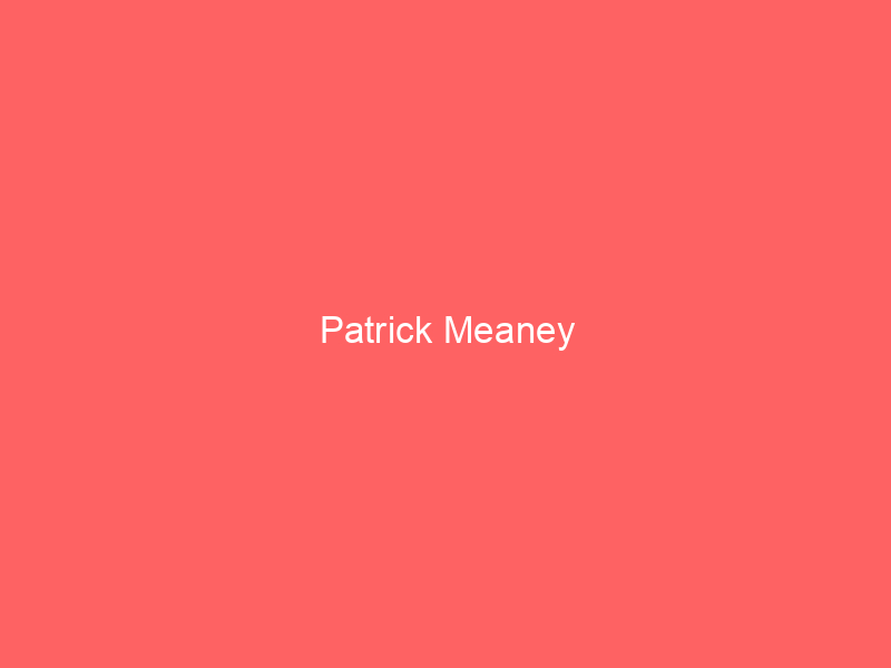 Patrick Meaney
