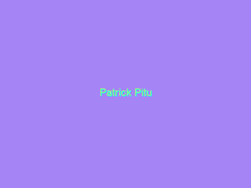 Patrick Pitu