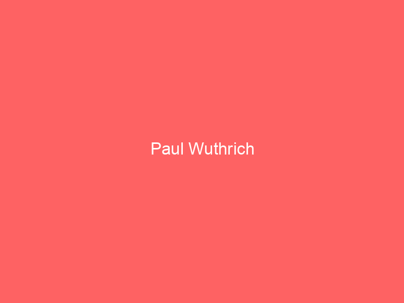 Paul Wuthrich