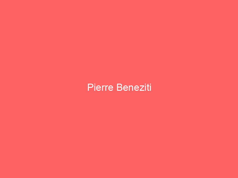 Pierre Beneziti