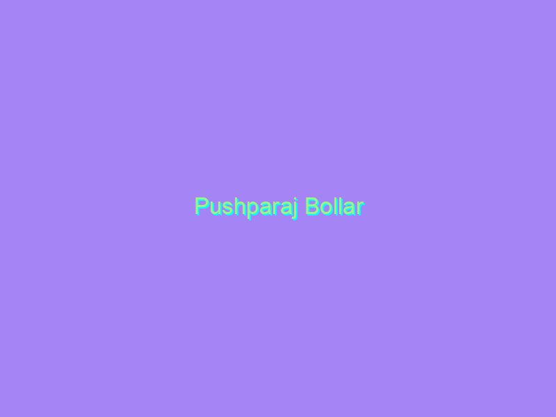 Pushparaj Bollar