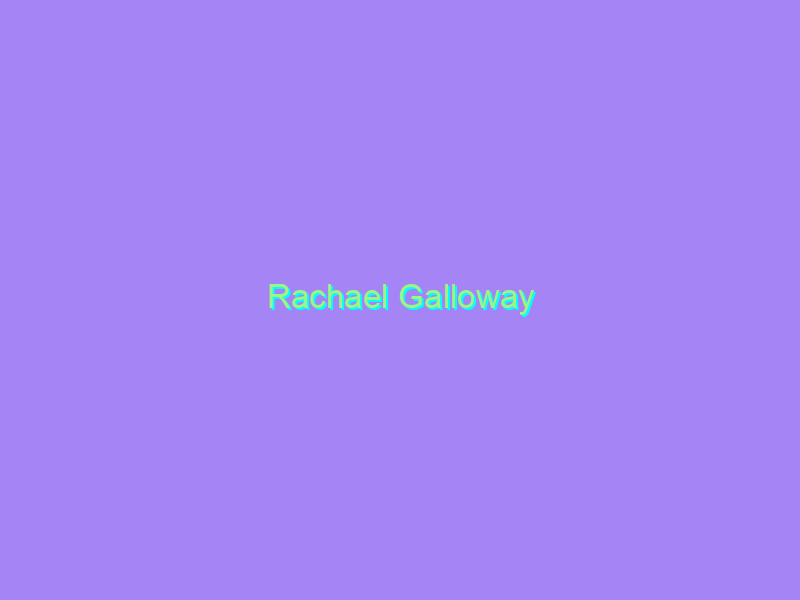 Rachael Galloway