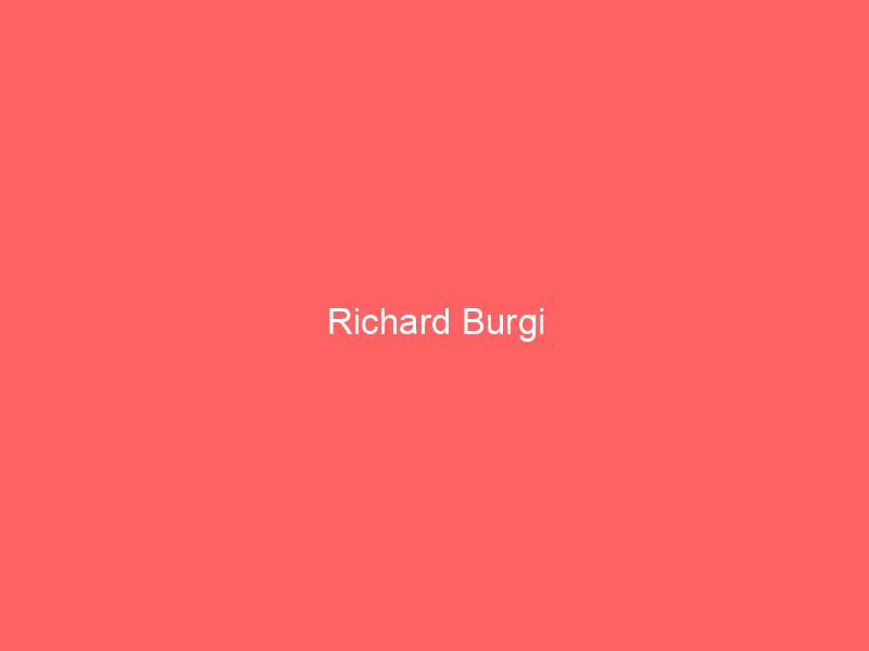 Richard Burgi