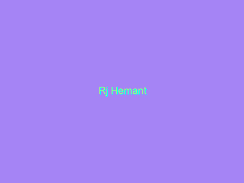 Rj Hemant