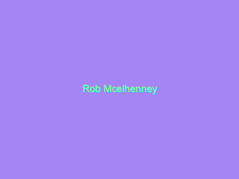 Rob Mcelhenney