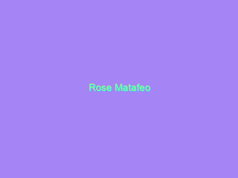 Rose Matafeo