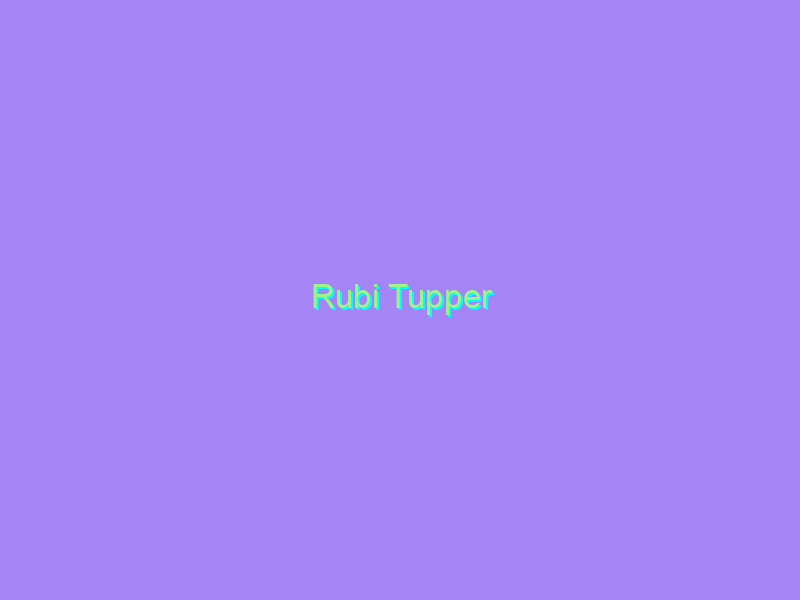 Rubi Tupper