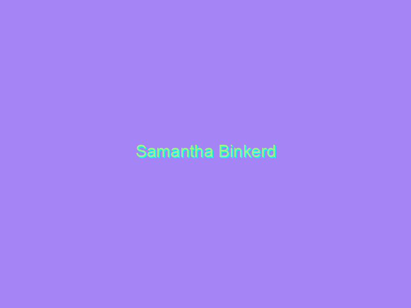 Samantha Binkerd