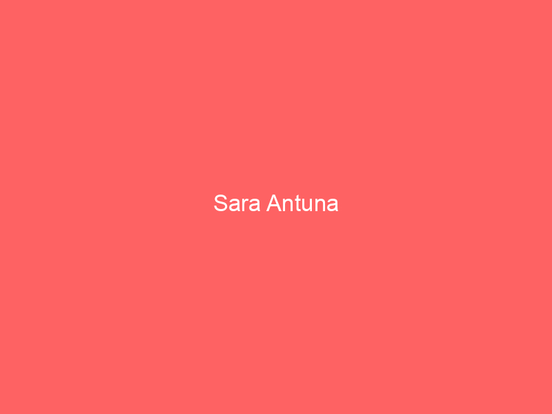 Sara Antuna