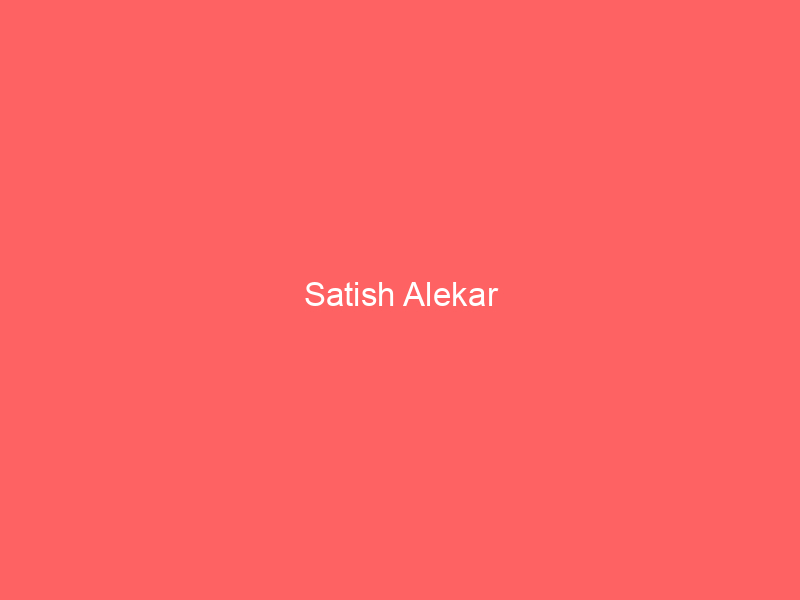 Satish Alekar