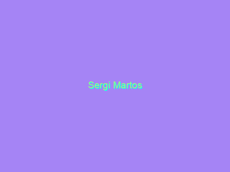 Sergi Martos