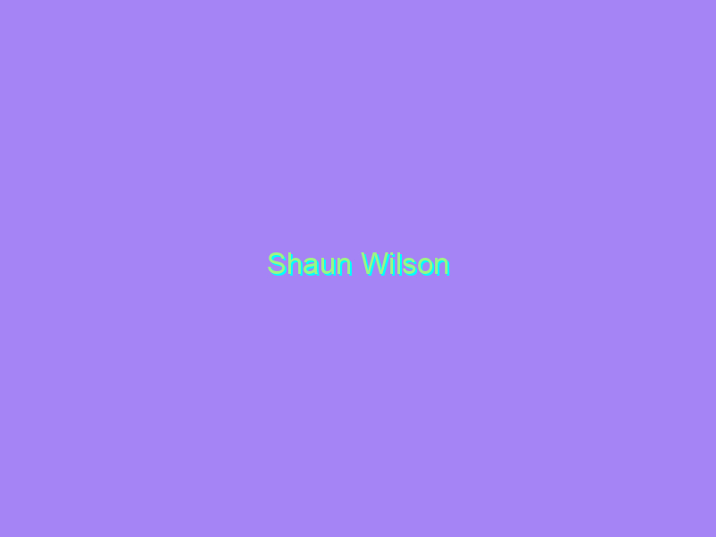Shaun Wilson