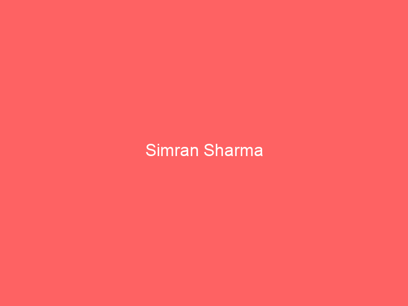 Simran Sharma