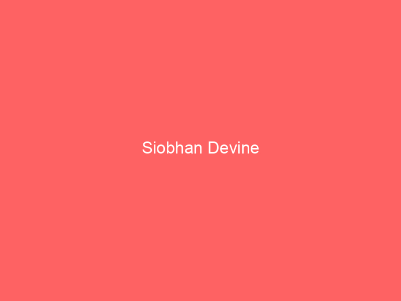 Siobhan Devine