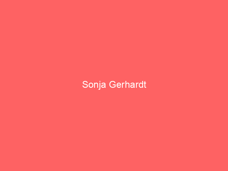 Sonja Gerhardt