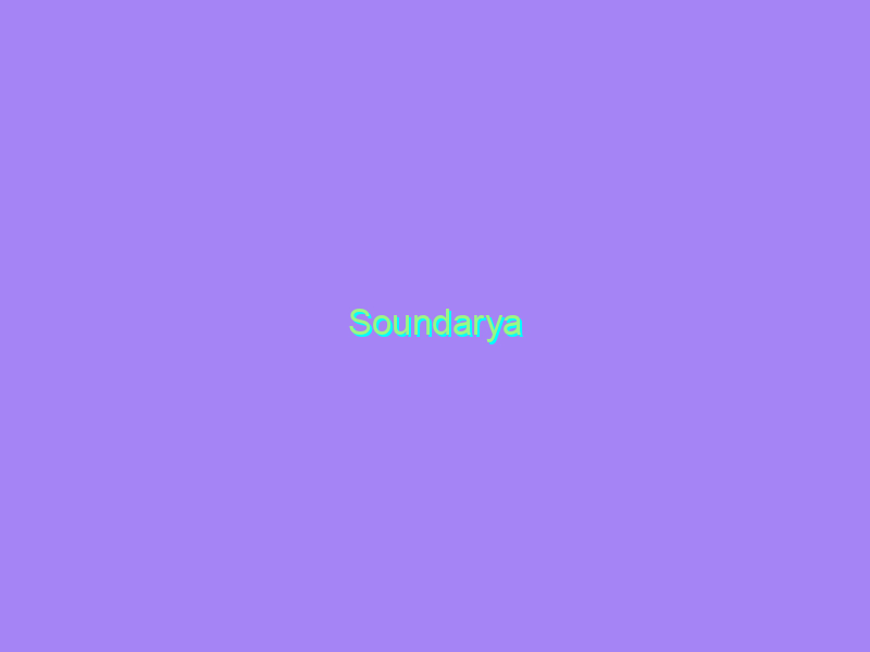 Soundarya
