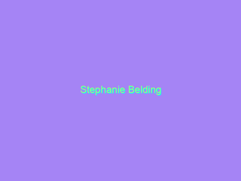 Stephanie Belding